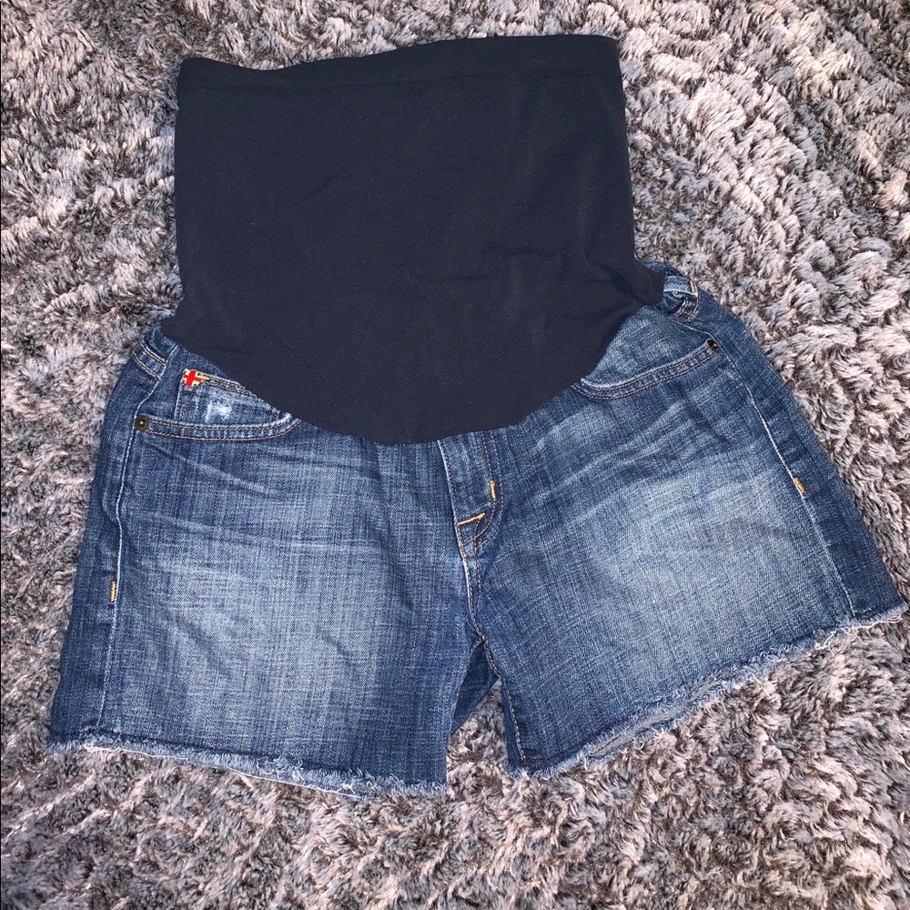Hudson maternity shorts size 27